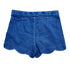 Jacadi Mid-Blue Denim Shorts with Scalloped Hem – 18 Months