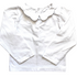 Jacadi White Long Sleeve Top with Petal Collar – 24 Months