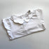 Jacadi White Long Sleeve Top with Petal Collar – 24 Months