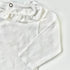 White Jacadi Vest Ruffled Collar - 6 months