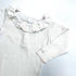 Jacadi White Long Sleeve Bodysuit with Pleated Ruffle Collar – 12 Months