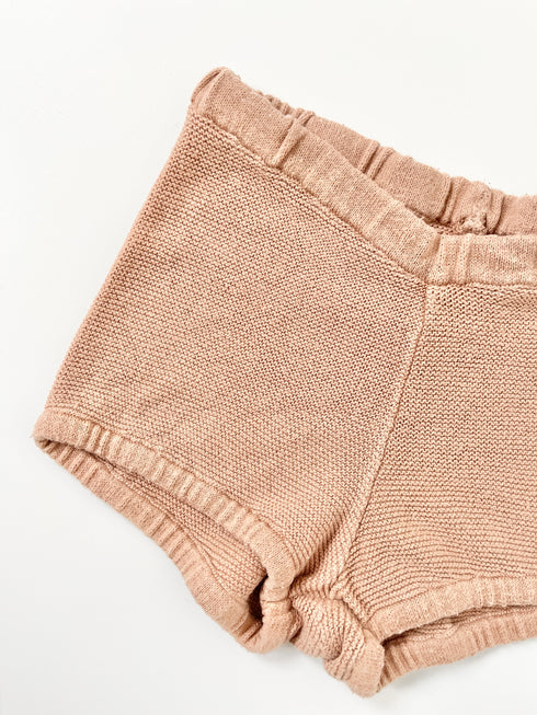 Konges Sløjd Dusty Rose Knit Bloomer – 9 Months