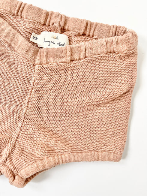 Konges Sløjd Dusty Rose Knit Bloomer – 9 Months