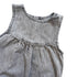 Mango Grey Chambray Bubble Romper – 6 Months