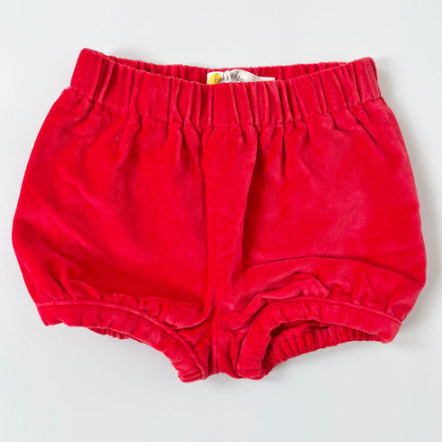 Mini Boden Red Velvet Bloomer BNWT – 9 Months