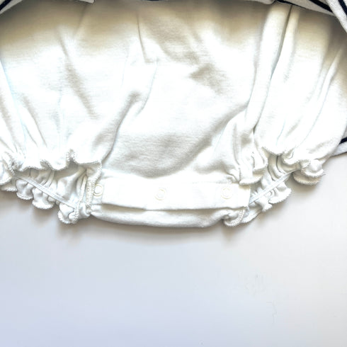 Striped Petit Bateau Dress with Bloomer - 3 months