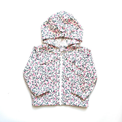 Petit Bateau Flower Raincoat - 18 months