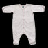 Pink Petit Bateau Velvet Sleepsuit - 3 months