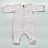 Pink Petit Bateau Velvet Sleepsuit - 3 months