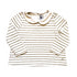 Cream & Gold Petit Bateau Top - 24 months