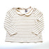 Cream & Gold Petit Bateau Top - 24 months