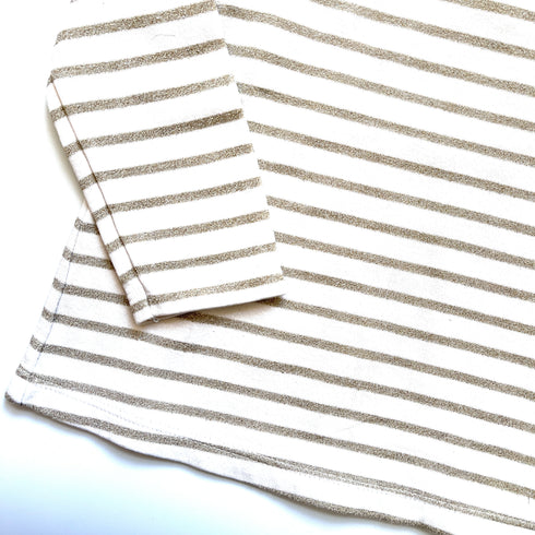 Cream & Gold Petit Bateau Top - 24 months