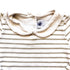 Cream & Gold Petit Bateau Top - 24 months