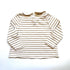 Cream & Gold Petit Bateau Top - 24 months