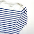 White & Blue Striped Petit Bateau Top With Integrated Vest - 18 months
