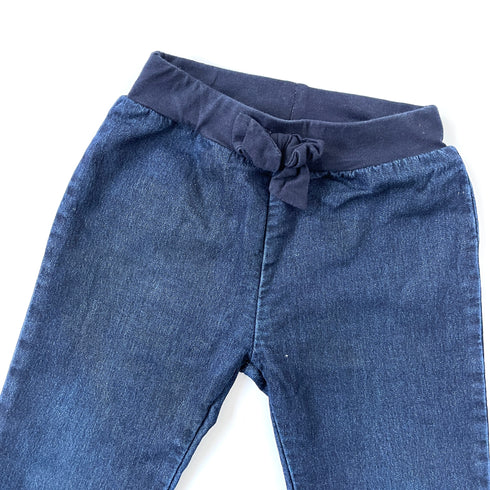 Blue Denim Petit Bateau Trousers - 24 months