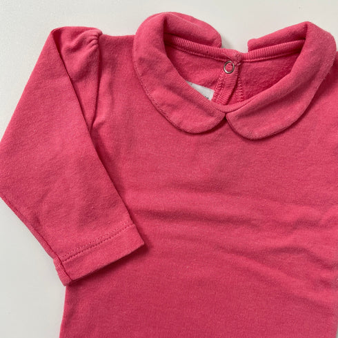 Pink Petit Bateau Vest - 6 months