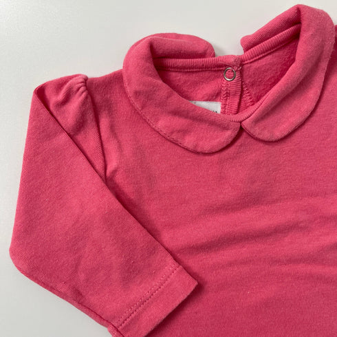 Pink Petit Bateau Vest - 6 months