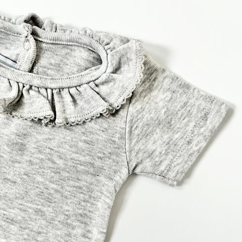 Grey Petit Bateau Vest - 3 months