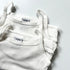 White Petit Bateau Vests Double Pack - 3 months