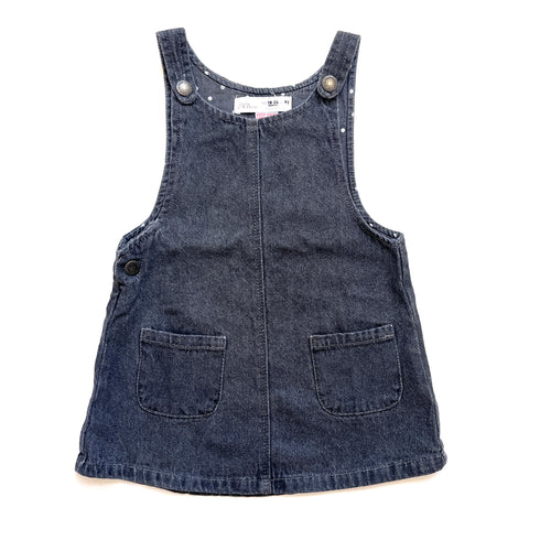 Grey Zara Denim Dress & Bloomer - 24 months
