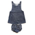 Grey Zara Denim Dress & Bloomer - 24 months