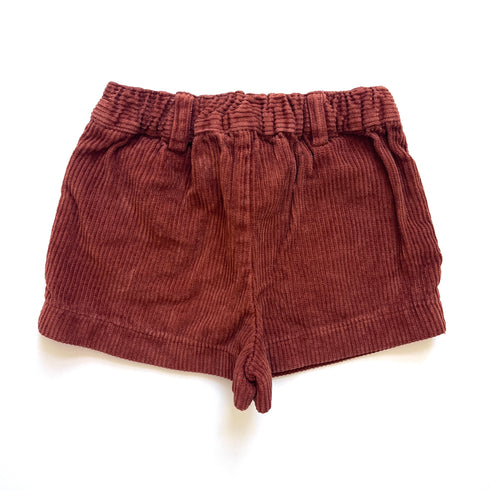 Brown Zara Corduroy Shorts - 18 months